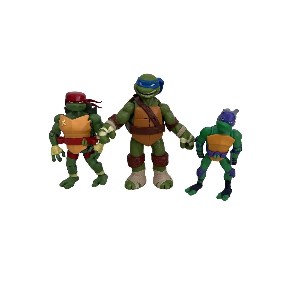 Teenage Mutant Ninja Turtles Set Of 3 TMNT Action Figures
